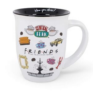 Friends The Television Series Coffee Mug How You Doin Central Perk TV Show